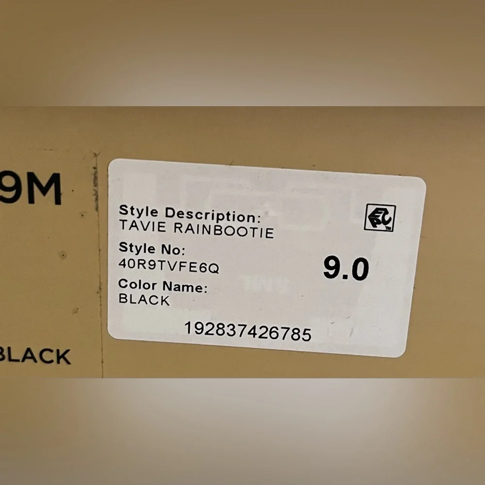 NIB NWT MICHAEL Michael Kors Tavie Combat Rain Boot Water Resistant Size 9 - Picture 12 of 14